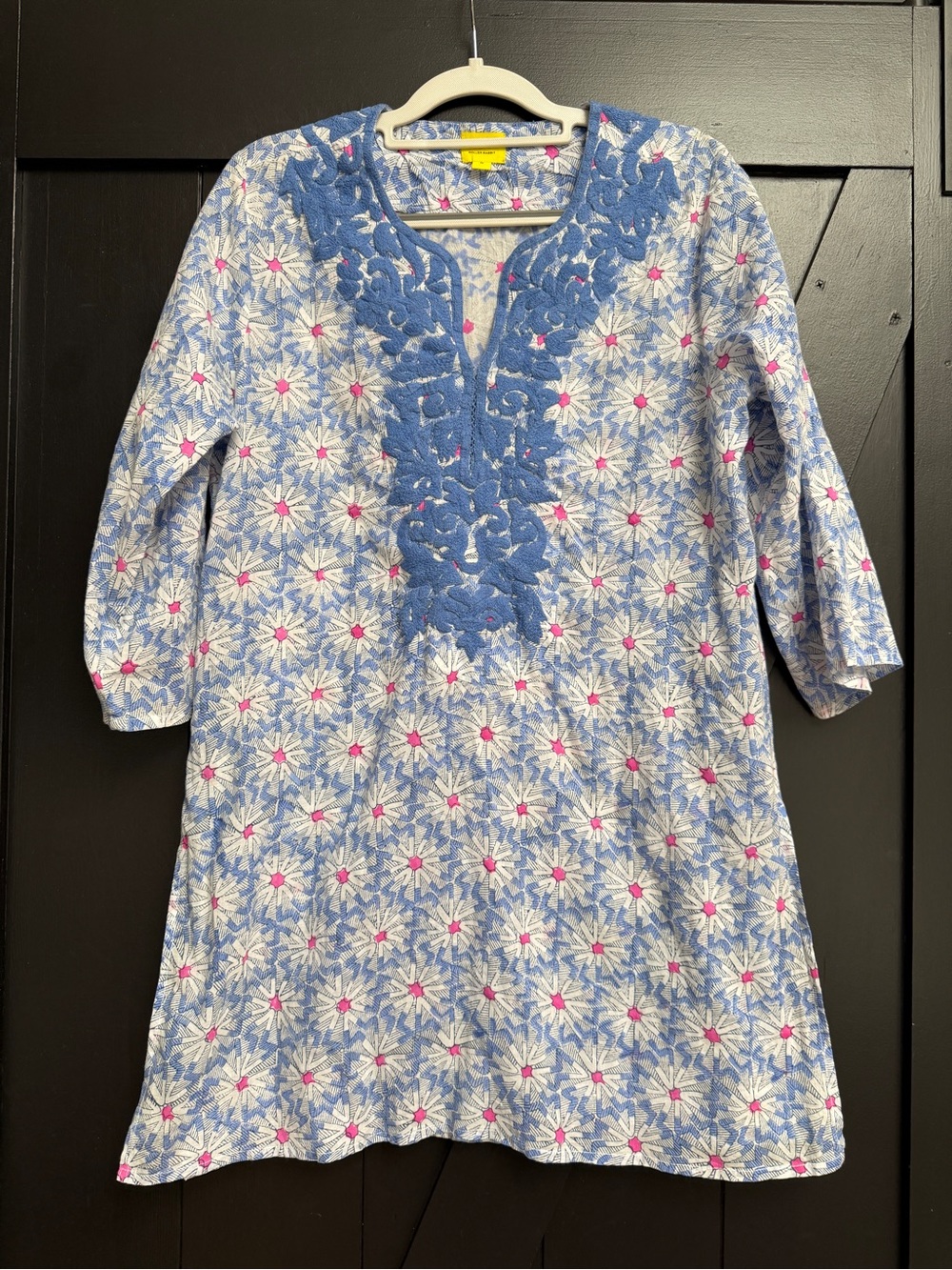 Roller Rabbit light Cotton Inez Tunic Cover-up in Molas Medium - Like New - Picture 8 of 12